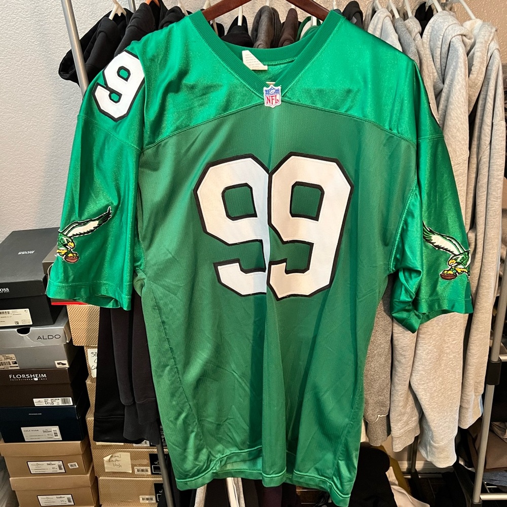 Philadelphia Eagles Jerome Brown Jersey. Old School. Kelly Green. Size XL